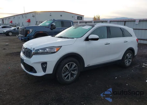 2019 Kia Sorento 3.3L Ex из США, поврежденный, VIN 5XYPHDA5XKG476309